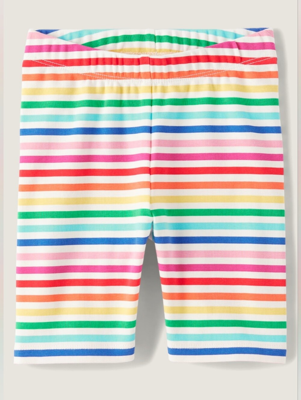 Gymboree multi rainbow striped bike shorts